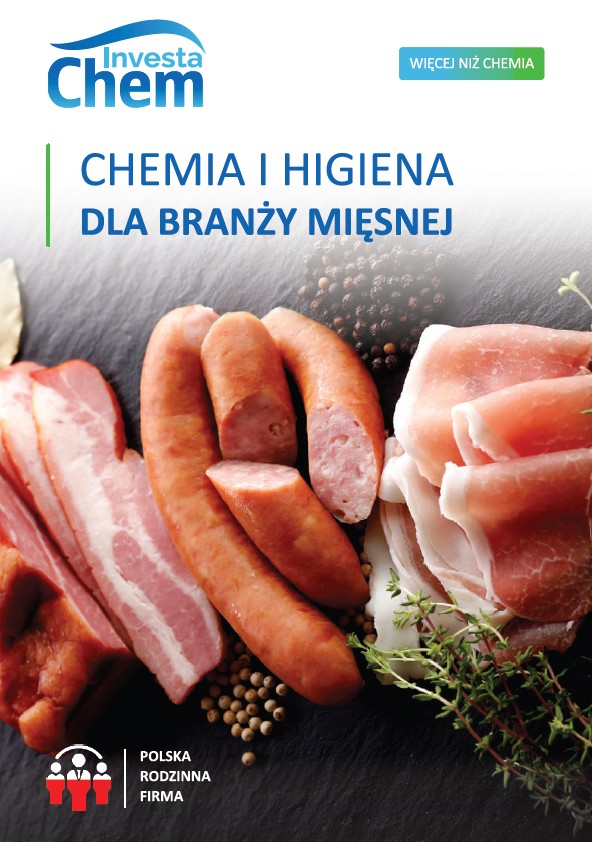 Ulotka chemia i higiena dla branży mięsnej InvestaChem
