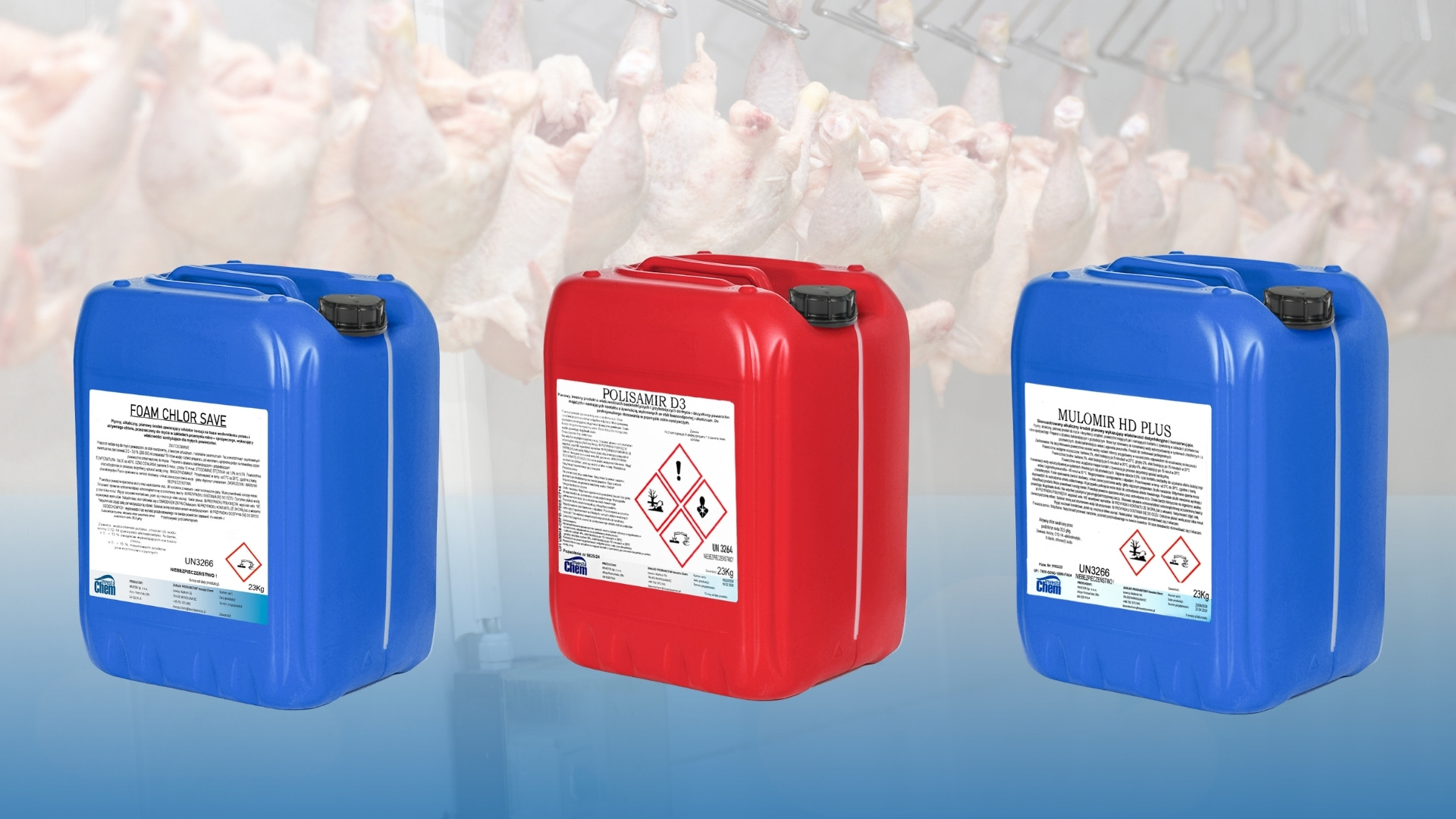 Chemia dla zakładu produkcji drobiarskiej