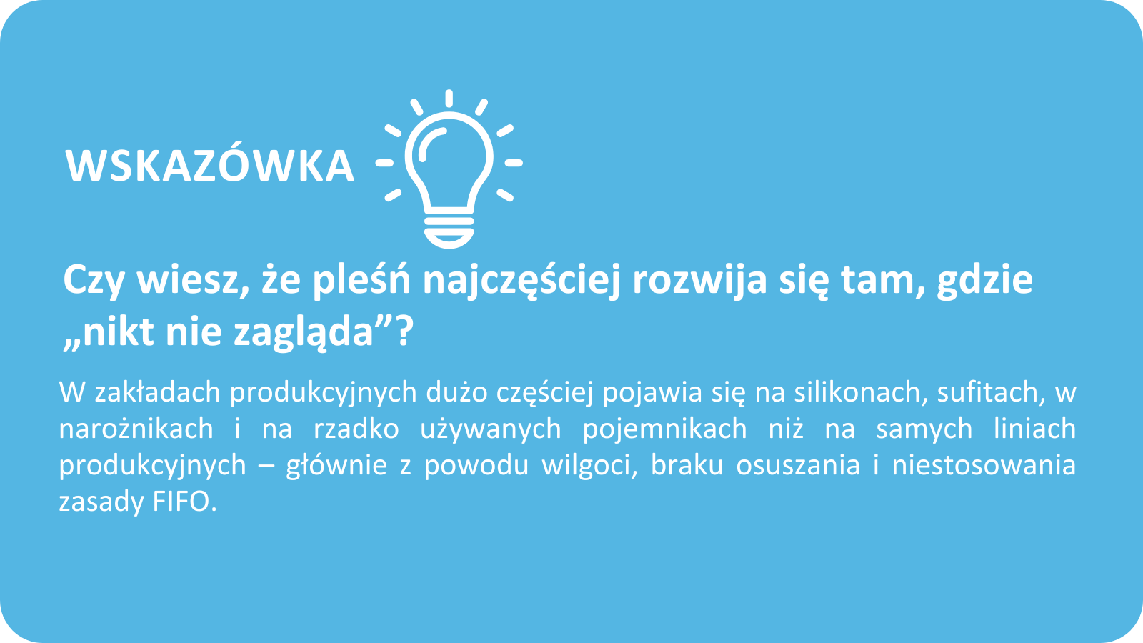Gdzie ukrywa się pleśń