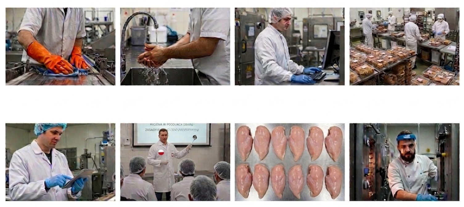 zanieczyszczenia krzyżowe w zakładzie produkcyjnym