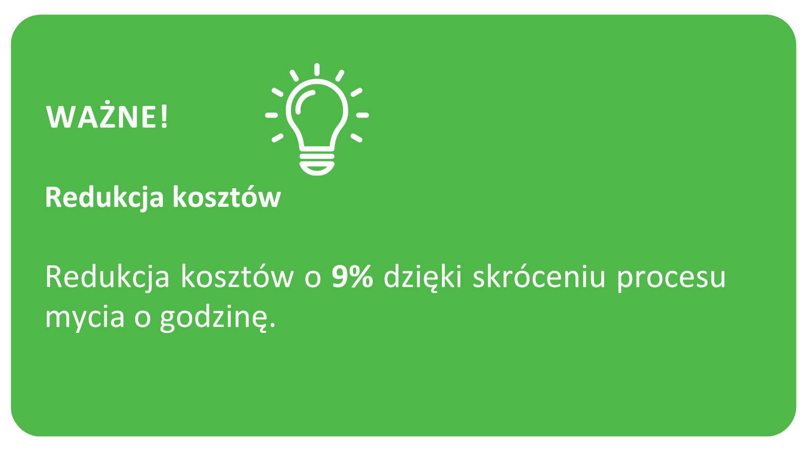 Redukcja kosztów w ubojni drobiu