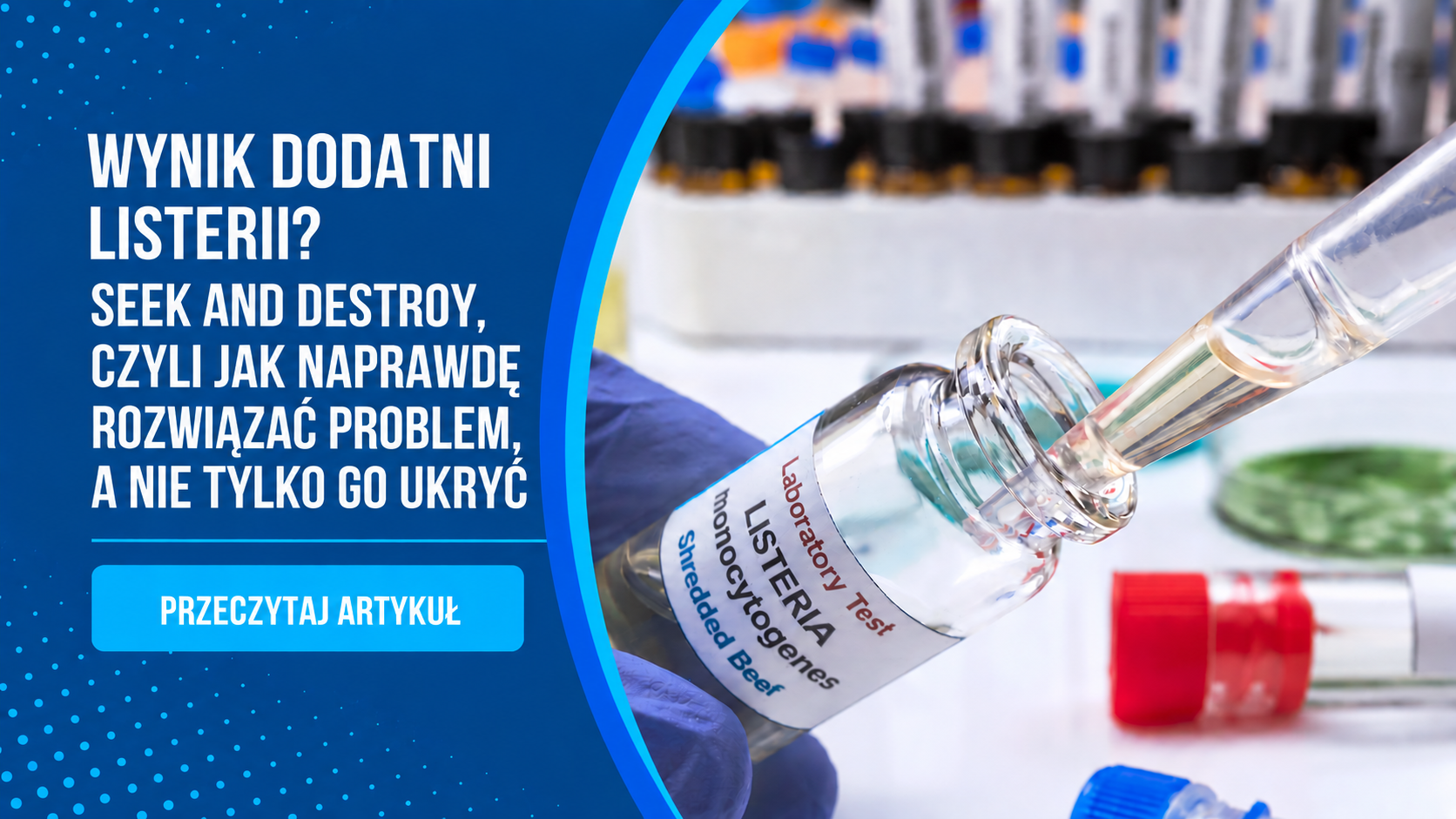 Wynik dodatni listerii, sprawdź jak rozwiązać problem.